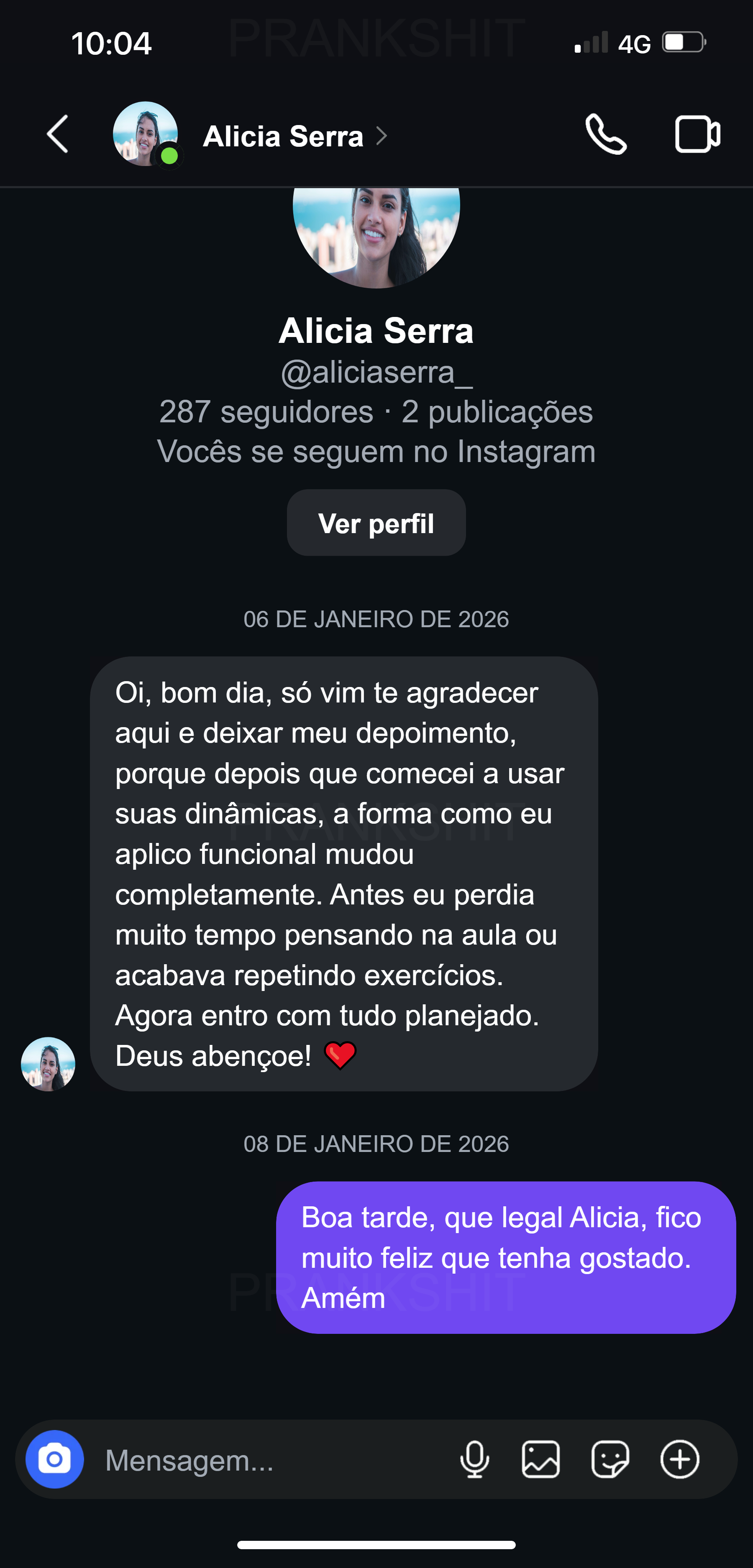 Depoimento Alicia Serra